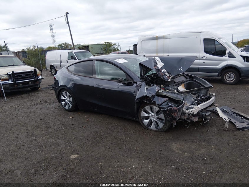 2024 Tesla Model y VIN 7SAYGDEE2RA270811 — IAAI salvage auction photo