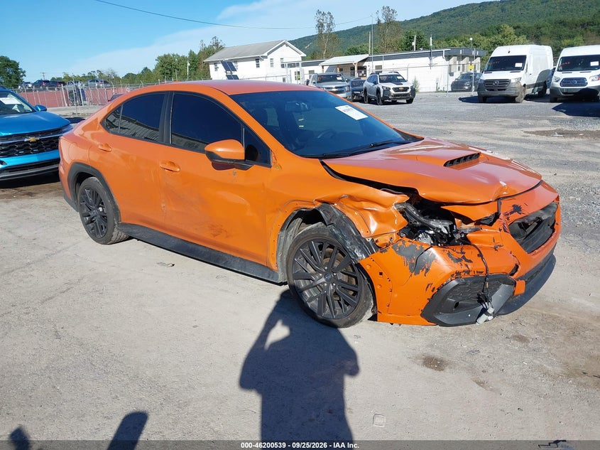 2022 Subaru Wrx VIN JF1VBAF65N9028225 — IAAI salvage auction photo