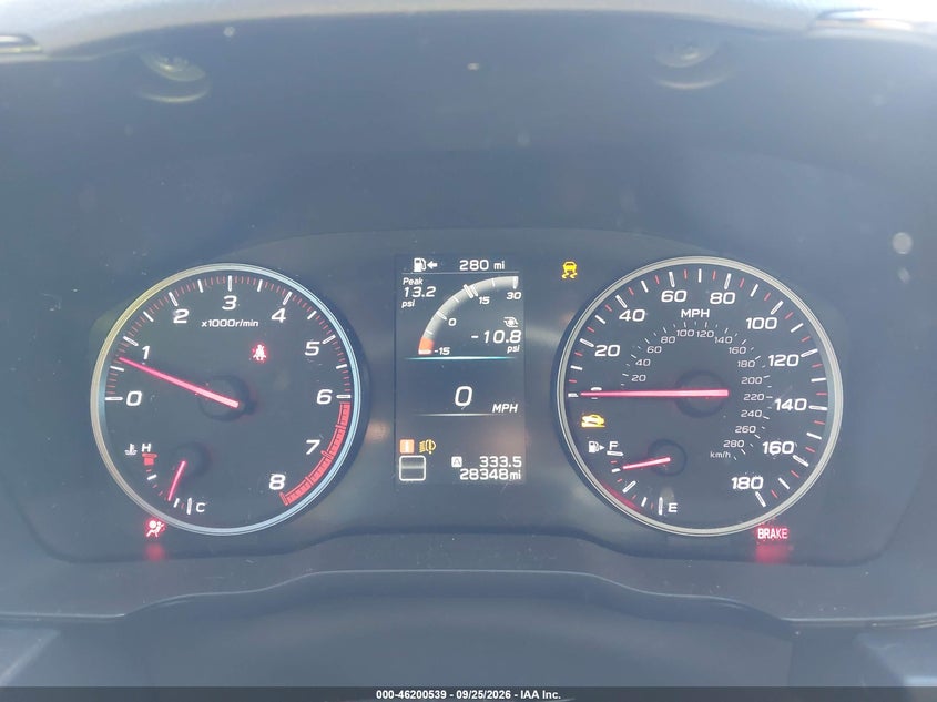 2022 Subaru Wrx VIN JF1VBAF65N9028225 IAAI salvage auction — RIGHT SIDE, Salvage Title, sold $8,600 on 2026-10-14 (photo 7)