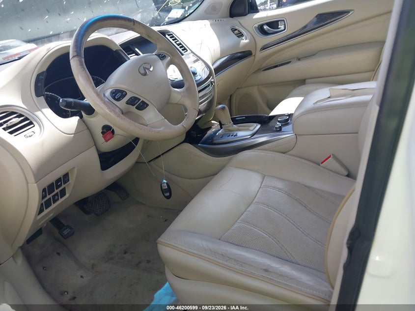 2014 Infiniti Qx60 VIN 5N1AL0MN8EC506937 IAAI salvage auction — NORMAL WEAR, Salvage (New Jersey), sold $1,225 on 2026-10-06 (photo 5)