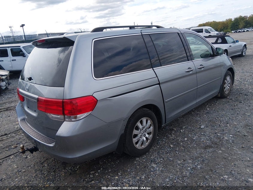2009 Honda Odyssey VIN 5FNRL38669B039697 IAAI salvage auction — LEFT FRONT, Clear (Pennsylvania), sold $450 on 2026-10-02 (photo 4)