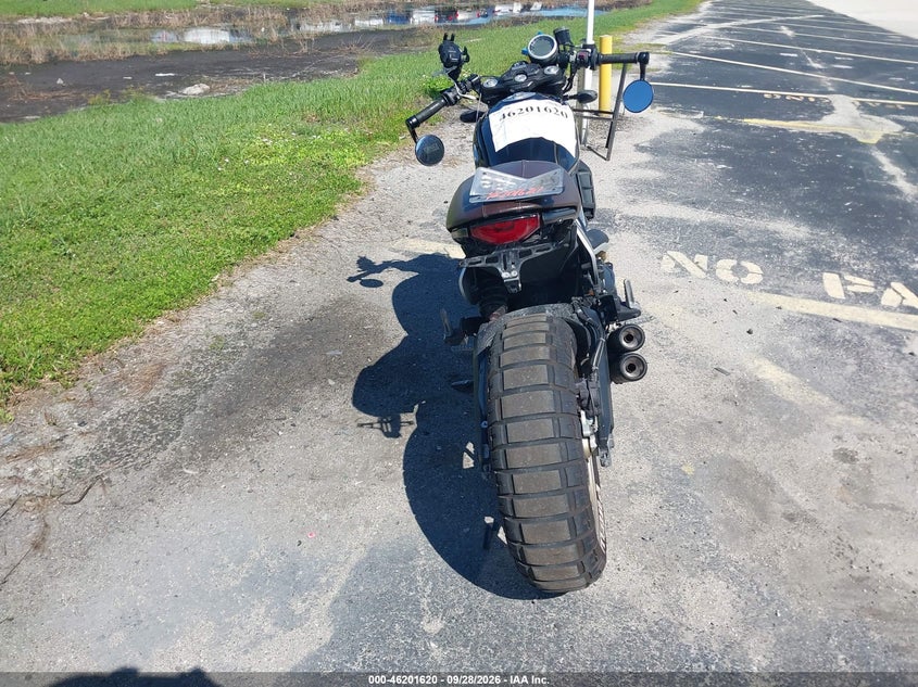 2018 Ducati Scrambler VIN ML015ANM4JT013213 IAAI salvage auction — ALL OVER, Certificate Of Destruction (Florida), sold $1,650 on 2026-10-07 (photo 6)