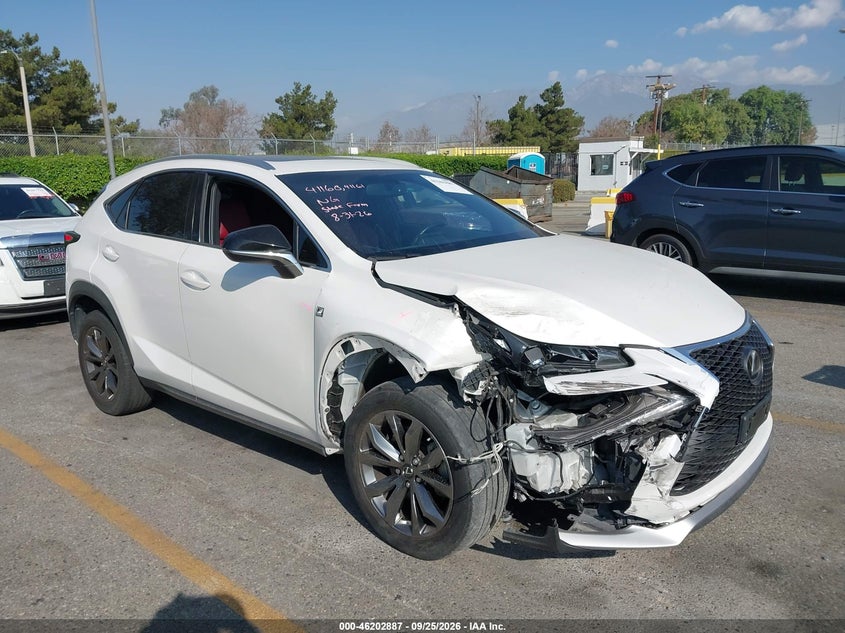 2015 Lexus Nx VIN JTJYARBZ0F2017200 — IAAI salvage auction photo