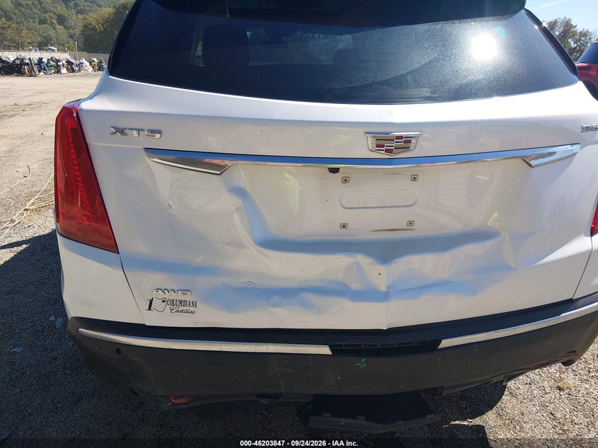 2018 Cadillac Xt5 VIN 1GYKNFRS4JZ181757 IAAI salvage auction — REAR END, Wait Title, sold $7,900 on 2026-10-16 (photo 6)