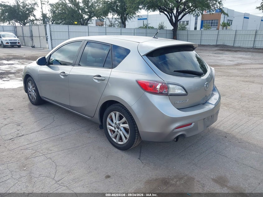 2013 Mazda 3 VIN JM1BL1L78D1743052 IAAI salvage auction — NORMAL WEAR, Clear (Florida), sold $725 on 2026-10-05 (photo 3)