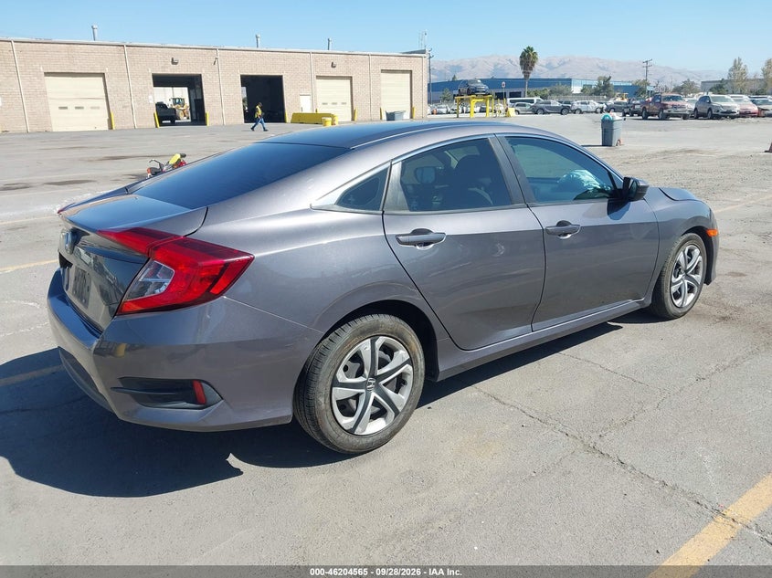 2016 Honda Civic VIN 2HGFC2F52GH522734 IAAI salvage auction — Left Front, Salvage, sold $3,500 on 2026-10-19 (photo 4)