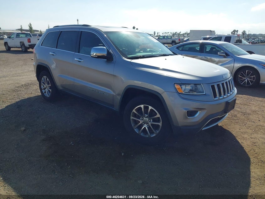 2015 Jeep Grand cherokee VIN 1C4RJFBG2FC748919 IAAI salvage auction — NORMAL WEAR, Clear (Massachusetts), sold $1,600 on 2026-09-29 (photo 1)