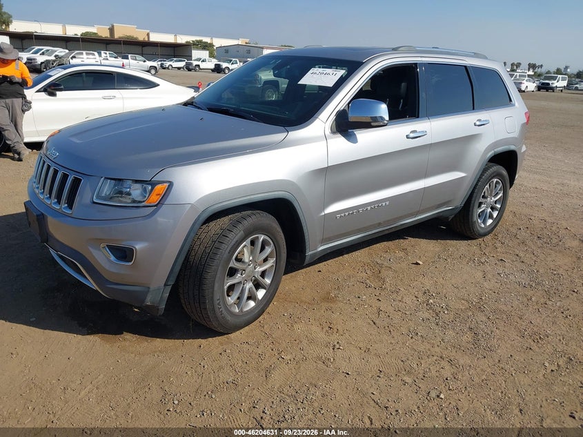 2015 Jeep Grand cherokee VIN 1C4RJFBG2FC748919 IAAI salvage auction — NORMAL WEAR, Clear (Massachusetts), sold $1,600 on 2026-09-29 (photo 2)