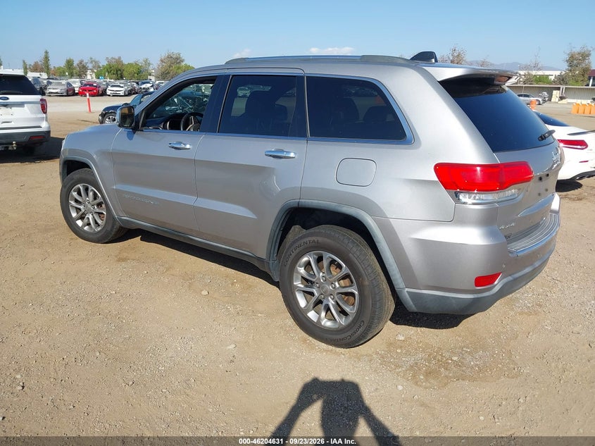 2015 Jeep Grand cherokee VIN 1C4RJFBG2FC748919 IAAI salvage auction — NORMAL WEAR, Clear (Massachusetts), sold $1,600 on 2026-09-29 (photo 3)