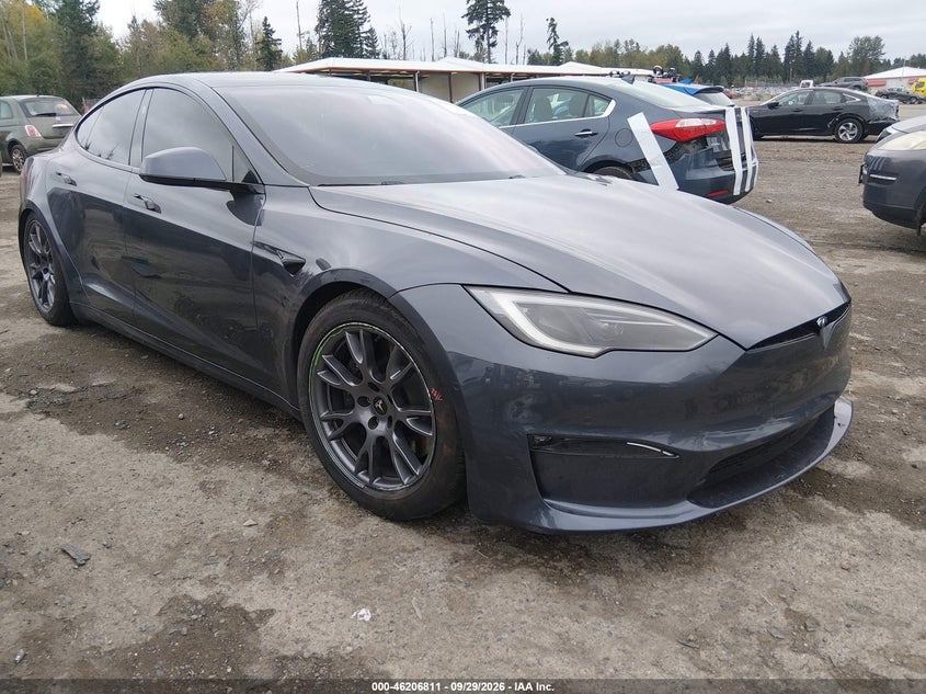 2022 Tesla Model s VIN 5YJSA1E68NF482881 — IAAI salvage auction photo