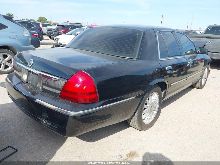 2011 Mercury Grand marquis VIN 2MEBM7FV6BX601246 IAAI salvage auction — FRONT END, Wait Title, sold $650 on 2026-10-10 (photo 4)
