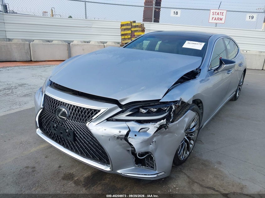 2023 Lexus LS 500 VIN JTHD51FF8P5018066 IAAI salvage auction — FRONT END, Salvage (California), sold $27,250 on 2026-10-07 (photo 6)
