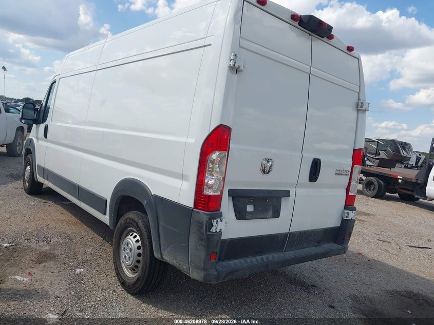 2026 Ram Promaster 2500 VIN 3C6LRVDG1TE171835 IAAI salvage auction — ENGINE DAMAGE, Enterprise Vehicles Clear Only (Texas), sold $24,300 on 2026-10-06 (photo 3)