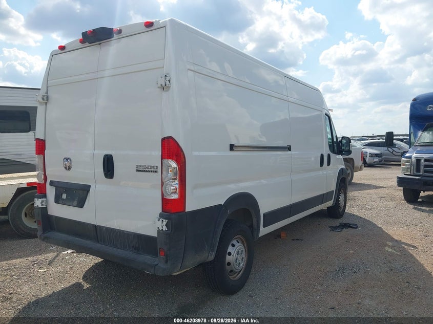 2026 Ram Promaster 2500 VIN 3C6LRVDG1TE171835 IAAI salvage auction — ENGINE DAMAGE, Enterprise Vehicles Clear Only (Texas), sold $24,300 on 2026-10-06 (photo 4)
