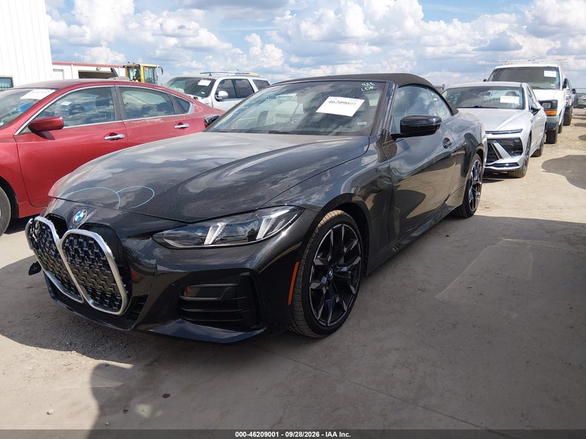 2027 BMW 4 series VIN WBA53DB07VCY29720 IAAI salvage auction — FRONT END, Enterprise Vehicles Clear Only (Oklahoma), sold $75 on 2026-10-03 (photo 2)