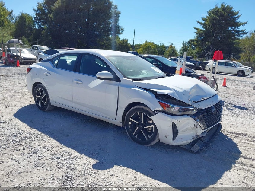 2025 Nissan Sentra VIN 3N1AB8CV5SY226986 — IAAI salvage auction photo