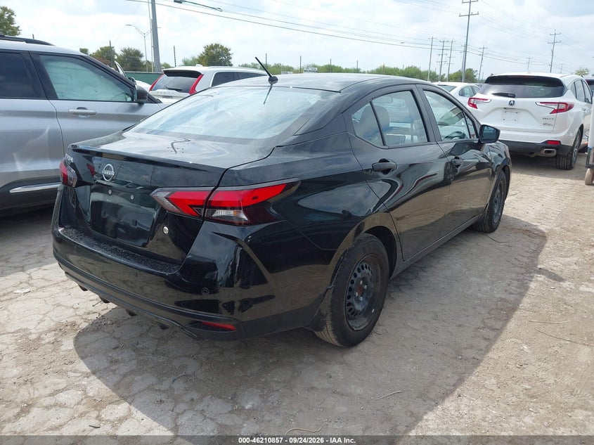2025 Nissan Versa VIN 3N1CN8DV9SL862337 IAAI salvage auction — LEFT FRONT, Enterprise Vehicles Clear Only (Florida), sold $11,350 on 2026-10-05 (photo 4)