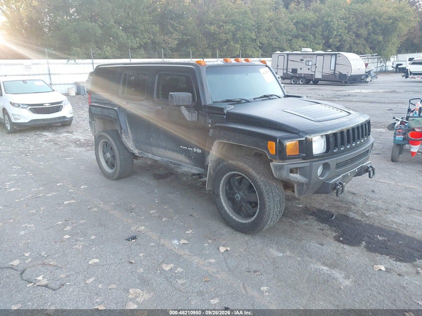 2007 Hummer H3 VIN 5GTDN13E178200972 IAAI salvage auction — NORMAL WEAR, Clear (Michigan), sold $850 on 2026-10-08 (photo 1)