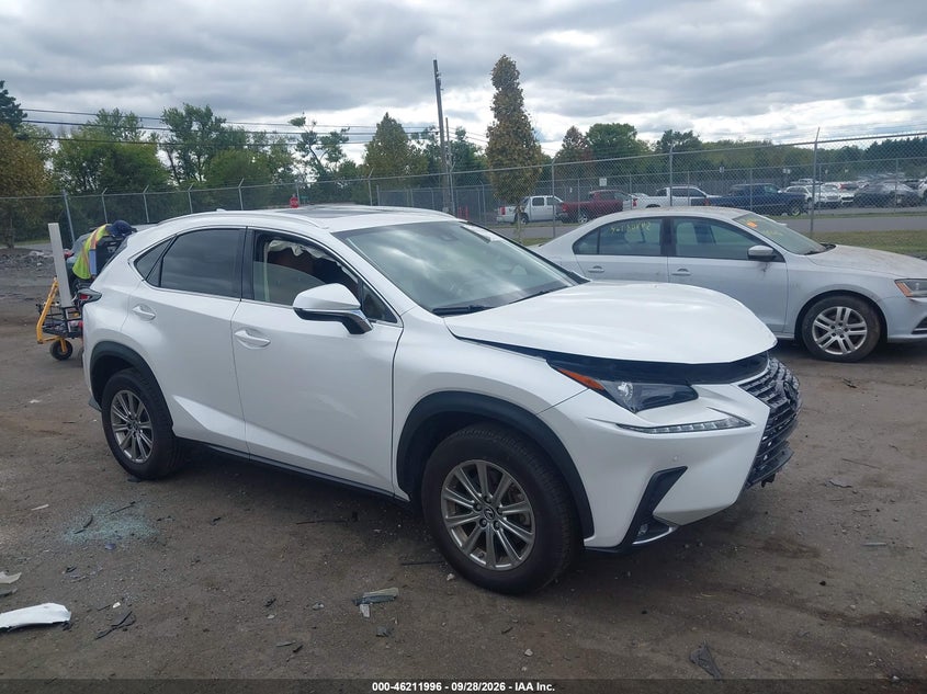 2021 Lexus Nx VIN JTJDARDZ3M5020051 — IAAI salvage auction photo