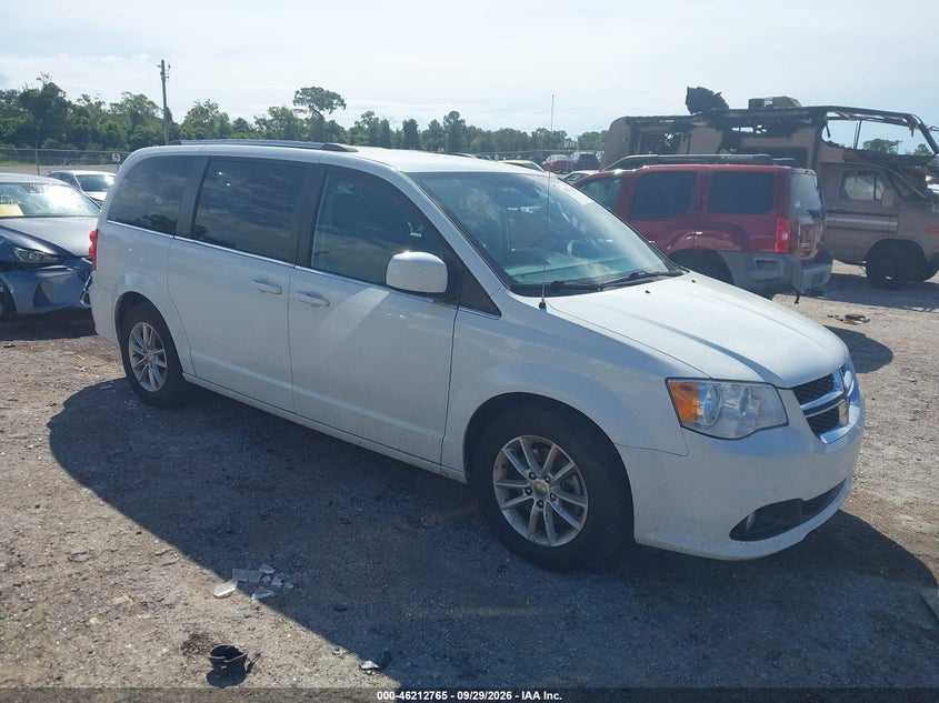 2019 Dodge Grand Caravan VIN 2C4RDGCGXKR619842 IAAI salvage auction — NORMAL WEAR, Clear (Florida), sold $550 on 2026-10-08 (photo 1)