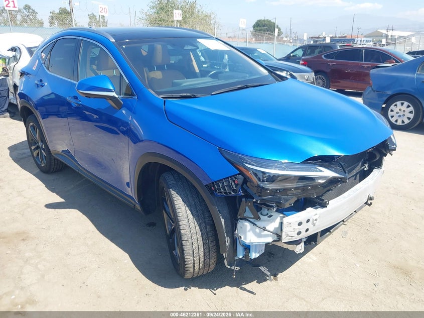 2025 Lexus Nx VIN JTJHKCFZ6S2063404 IAAI salvage auction — THEFT, Salvage (New Jersey), sold $24,600 on 2026-10-01 (photo 1)