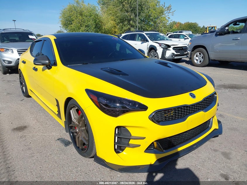 2018 Kia Stinger VIN KNAE35LC5J6020871 — IAAI salvage auction photo