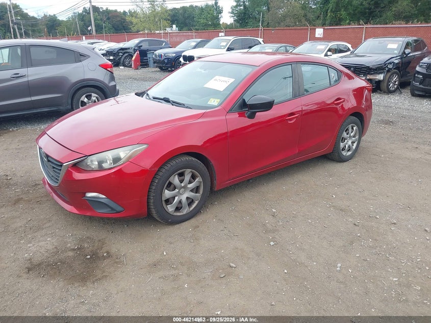 2014 Mazda 3 VIN JM1BM1T70E1171697 IAAI salvage auction — NORMAL WEAR, Clear (New Jersey), sold $0 on 2026-10-13 (photo 2)