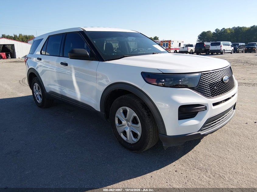 2020 Ford Police interceptor utility VIN 1FM5K8AB7LGC68419 — IAAI salvage auction photo