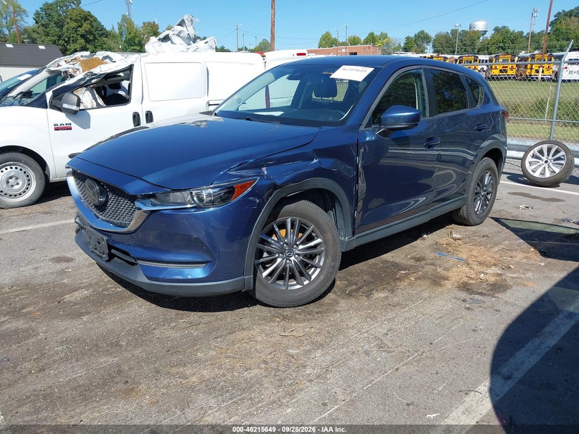 2019 Mazda Cx-5 VIN JM3KFACM5K1564467 IAAI salvage auction — LEFT FRONT, Salvage (North Carolina), sold $3,750 on 2026-10-08 (photo 2)