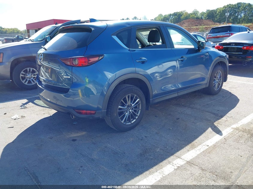 2019 Mazda Cx-5 VIN JM3KFACM5K1564467 IAAI salvage auction — LEFT FRONT, Salvage (North Carolina), sold $3,750 on 2026-10-08 (photo 4)