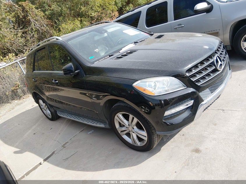 2012 Mercedes-benz Ml-class VIN 4JGDA5HB7CA071546 IAAI salvage auction — NORMAL WEAR, Original (Texas), sold $3,650 on 2026-10-11 (photo 1)