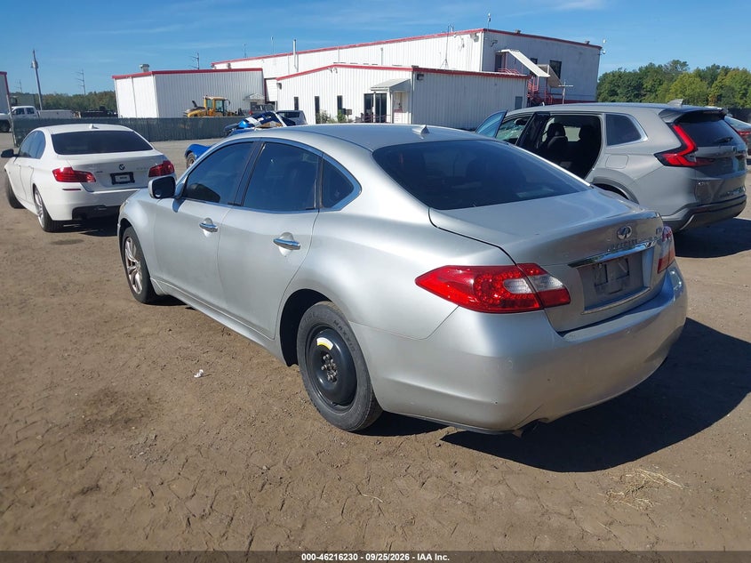 2012 Infiniti M VIN JN1BY1AR0CM396094 IAAI salvage auction — NORMAL WEAR, Clear (Maryland), sold $0 on 2026-10-05 (photo 3)