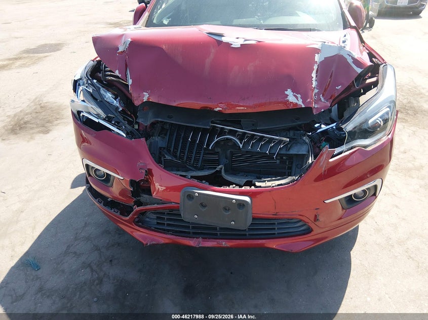 2017 Buick Envision VIN LRBFXBSA2HD100613 IAAI salvage auction — FRONT END, Salvage Title, sold $0 on 2026-10-10 (photo 6)