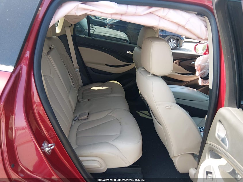 2017 Buick Envision VIN LRBFXBSA2HD100613 IAAI salvage auction — FRONT END, Salvage Title, sold $0 on 2026-10-10 (photo 8)