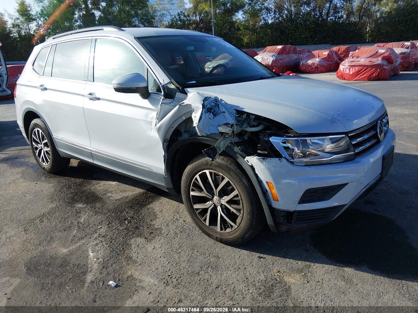 2018 Volkswagen Tiguan VIN 3VV2B7AX7JM199944 IAAI salvage auction — RIGHT FRONT, Salvage (California), sold $4,850 on 2026-10-07 (photo 1)