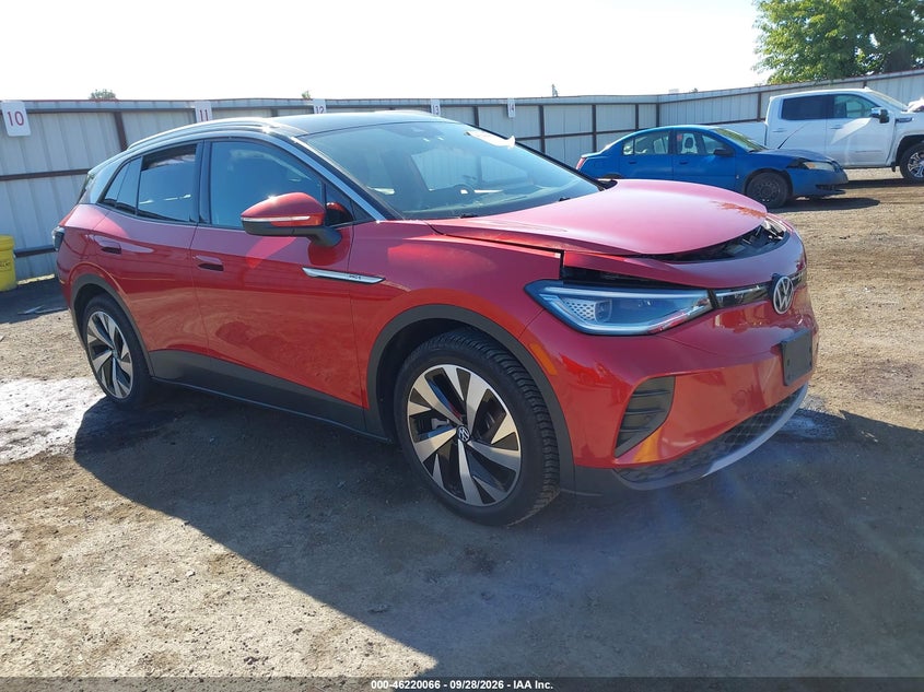 2021 Volkswagen Id.4 VIN WVGKMPE29MP056267 — IAAI salvage auction photo