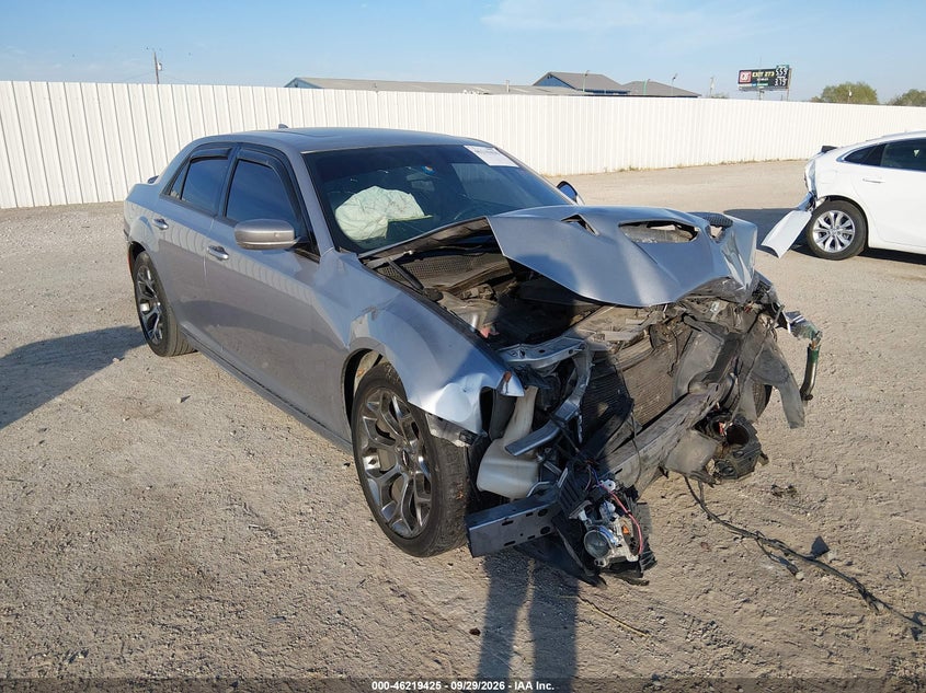 2018 Chrysler 300 VIN 2C3CCABG2JH245033 IAAI salvage auction — FRONT END, Wait Title, sold $400 on 2026-10-24 (photo 1)
