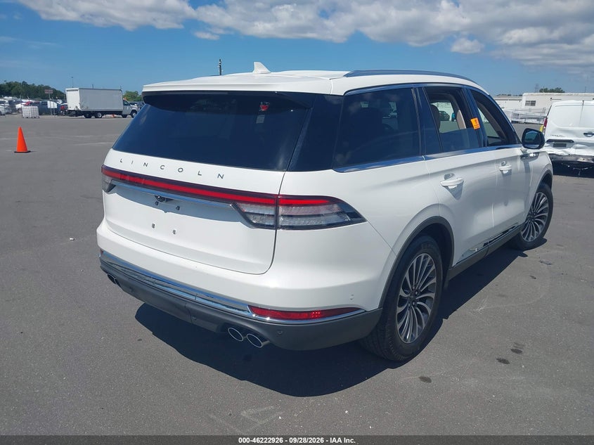 2020 Lincoln Aviator VIN 5LM5J7XC4LGL29090 IAAI salvage auction — BIOHAZARD/CHEMICAL, Certificate Of Destruction (Florida), sold $12,000 on 2026-10-04 (photo 4)