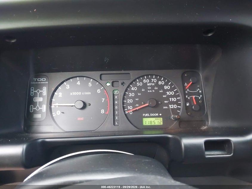 1999 Isuzu Trooper VIN JACDJ58X7X7925078 IAAI salvage auction — FRONT END, Bill Of Sale (Washington), sold $675 on 2026-10-13 (photo 7)