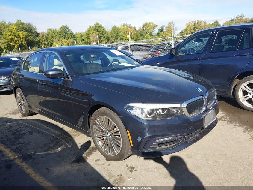 2018 BMW 5er VIN WBAJB1C56JB083710 — IAAI salvage auction photo