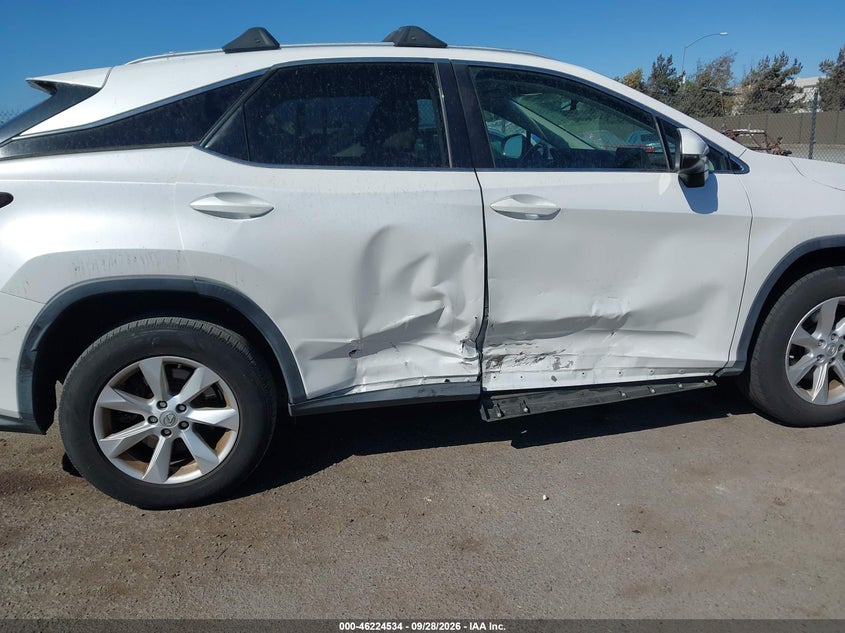 2016 Lexus Rx VIN 2T2ZZMCA8GC011722 IAAI salvage auction — SIDE, Salvage, sold $12,975 on 2026-10-12 (photo 6)
