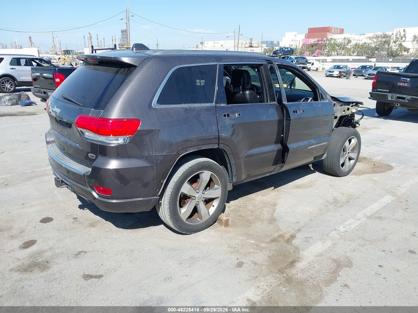 2015 Jeep Grand cherokee VIN 1C4RJFCG9FC833559 IAAI salvage auction — FRONT END, Salvage (California), sold $3,550 on 2026-10-04 (photo 4)