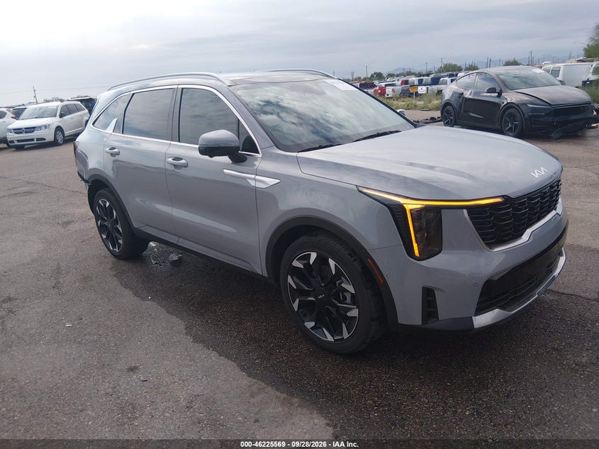 2025 Kia Sorento VIN 5XYRK4JF6SG386593 — IAAI salvage auction photo