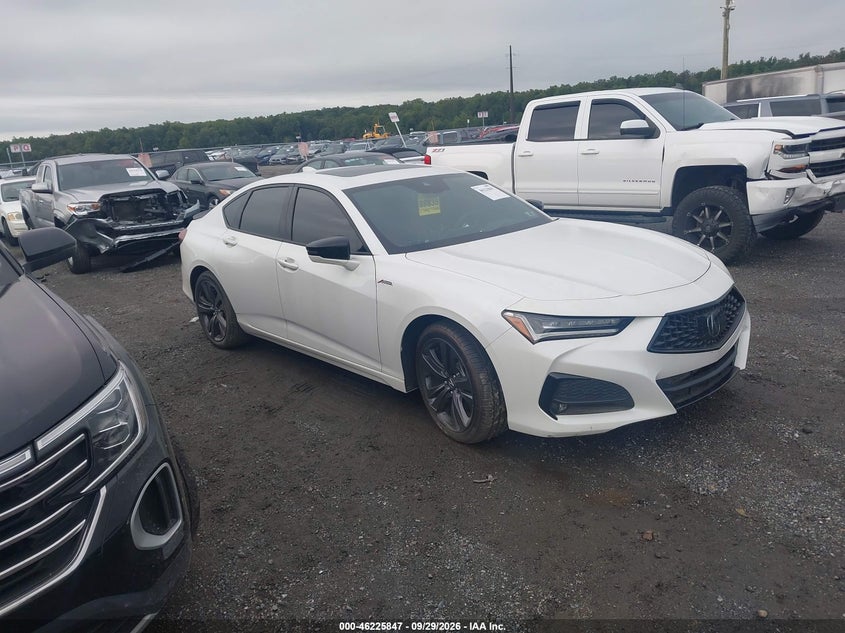 2022 Acura Tlx VIN 19UUB6F51NA002926 — IAAI salvage auction photo
