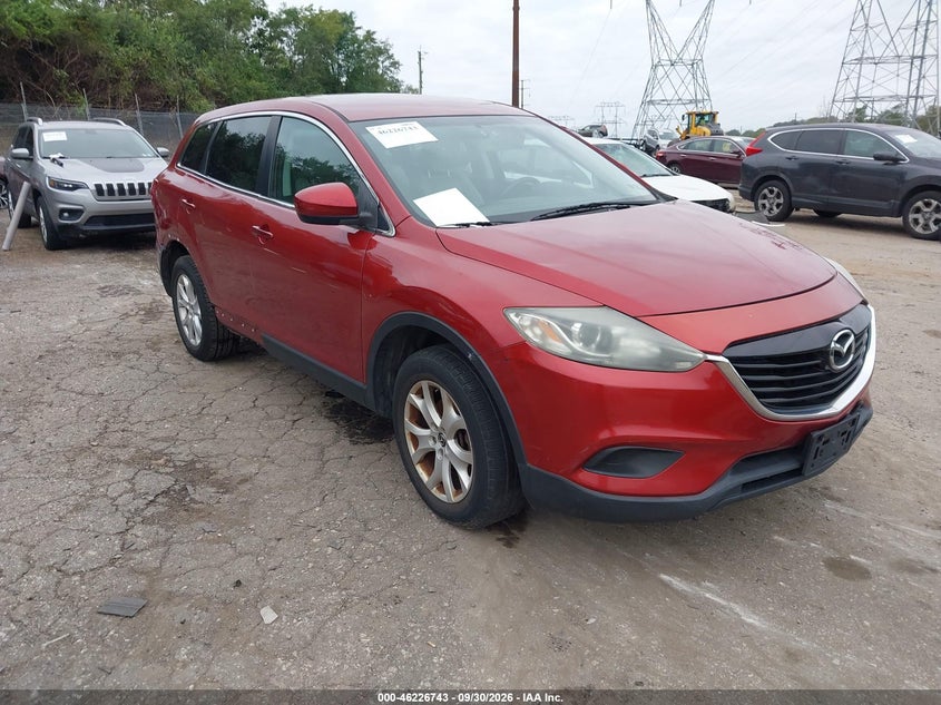 2013 Mazda CX-9 VIN JM3TB2CV1D0419336 IAAI salvage auction — Normal Wear & Tear, Clear, sold $750 on 2026-10-16 (photo 1)