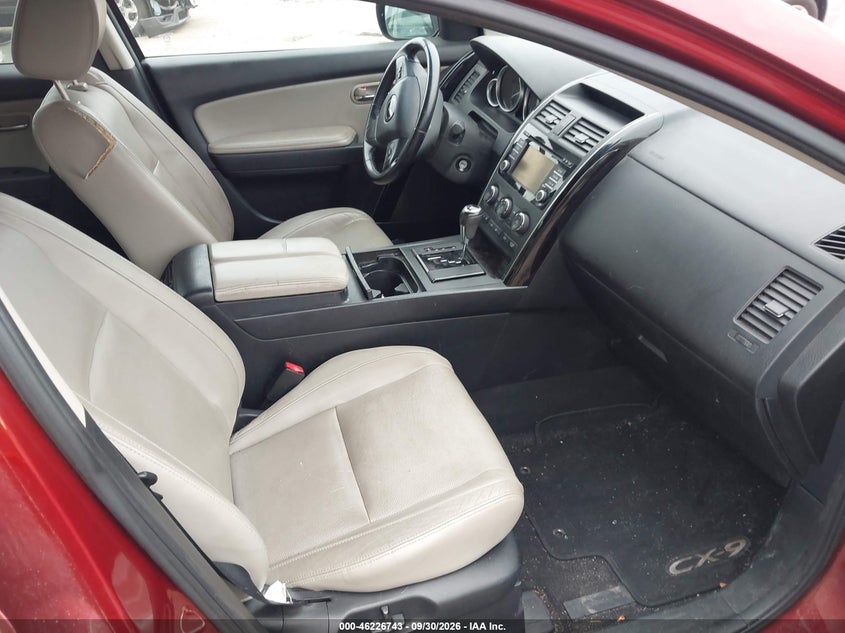 2013 Mazda CX-9 VIN JM3TB2CV1D0419336 IAAI salvage auction — Normal Wear & Tear, Clear, sold $750 on 2026-10-16 (photo 5)
