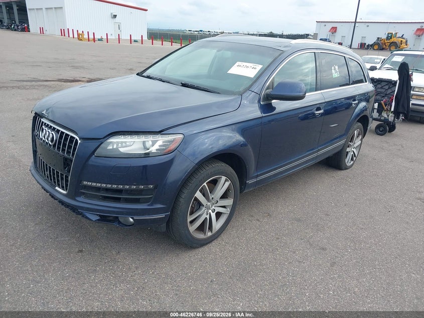 2013 Audi Q7 VIN WA1LMAFE6DD012639 IAAI salvage auction — FRONT END, Clear (Minnesota), sold $650 on 2026-10-10 (photo 2)