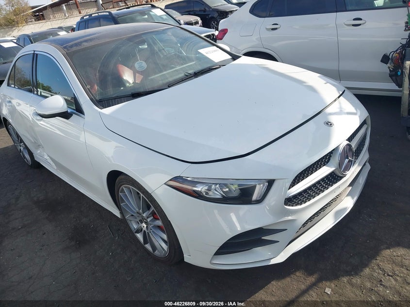 2020 Mercedes-benz A-klasse VIN W1K3G4EB3LW043619 — IAAI salvage auction photo