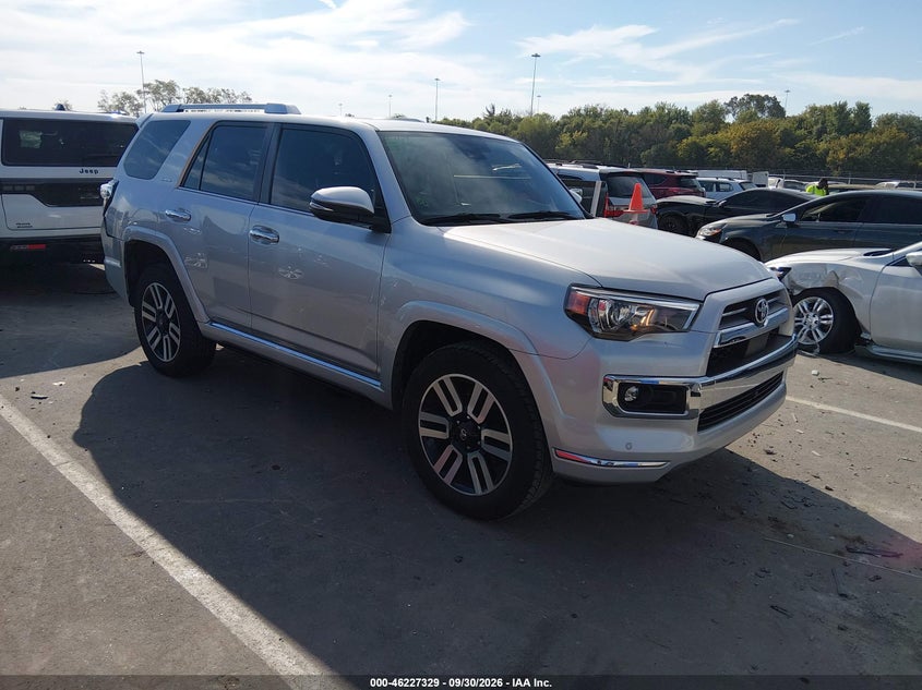 2023 Toyota 4runner VIN JTEKU5JR2P6202803 — IAAI salvage auction photo