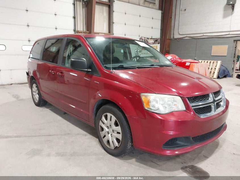 2014 Dodge Grand Caravan VIN 2C4RDGBG8ER393077 IAAI salvage auction — NORMAL WEAR, Clear (New York), sold $400 on 2026-10-07 (photo 1)